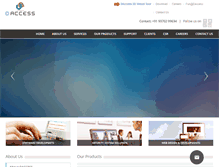 Tablet Screenshot of daccess.co.in